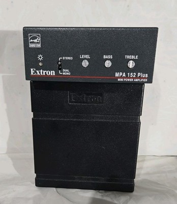 Extron MPA 152 Plus Mini Power Amplifier with 28-284-07LF Power Supply