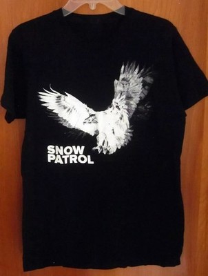 Snow Patrol Gift For Friends Black T-Shirt Cotton All Size KK2696