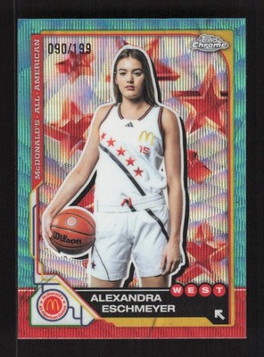 Alexandra Eschmeyer 2025 Topps Chrome McDonald s All American /199 #30