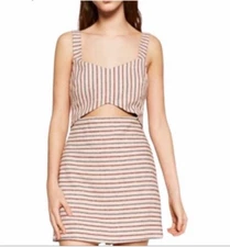 Zara TRF Women's Sexy Cutouts Tribal Multi color Dress romper Size M - EUC