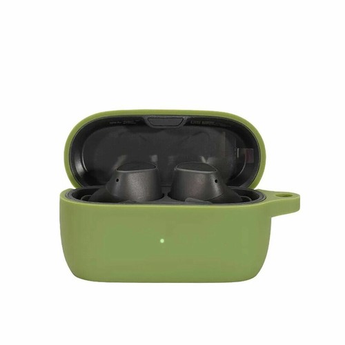 Silicone Case Earphone Pouch Cover With Carabiner for Jabra Elite 3 Earphone - Picture 14 of 22
