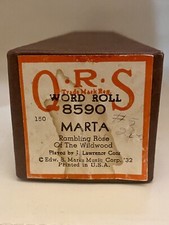 QRS Word Roll 8590 "Marta" Rambling Rose of the Wildwood, Lawrence Creek