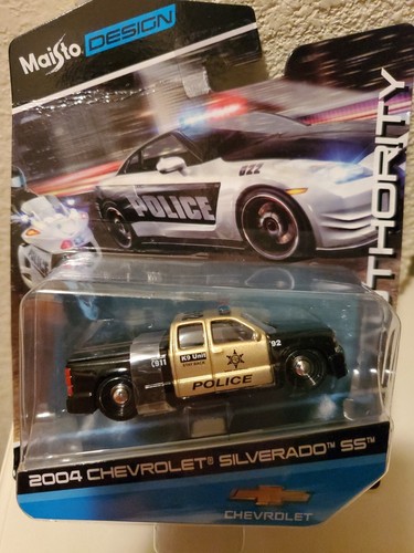 Maisto 2004 Chevrolet Silverado SS Police Truck. Fantastic Display Condition!!!! - Picture 2 of 4