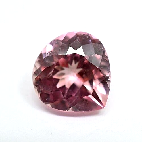 Natural Flawless Padparadscha Sapphire 4.45 Ct 10X9 MM Certified Loose Gemstone - Picture 4 of 6