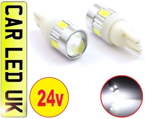 🚚 24v ✅ HGV TRUCK LORRY TRACTOR WHITE LED BULBS 6000k 🚜 1156 1167 507 233 T4W - Picture 13 of 79