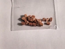 Ship Model Fittings Parts 20 Light wood 4mm single blocks