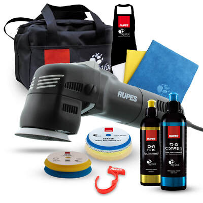 Rupes BigFoot LHR 75E Mini-Exzenterpoliermaschine Poliermaschine Luxus-Kit