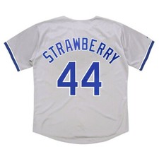 Darryl Strawberry 1991 Los Angeles Dodgers Grey Road Jersey Men's (S-3XL)