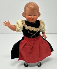 Vintage Celluloid German Doll 6" Tall