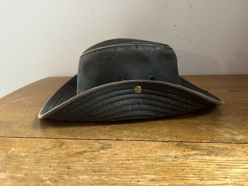 ORIGINAL Outback Trading Co HOLLY HILL Quick Dry 1 4721 River Canvas Hat. M. - Picture 8 of 13