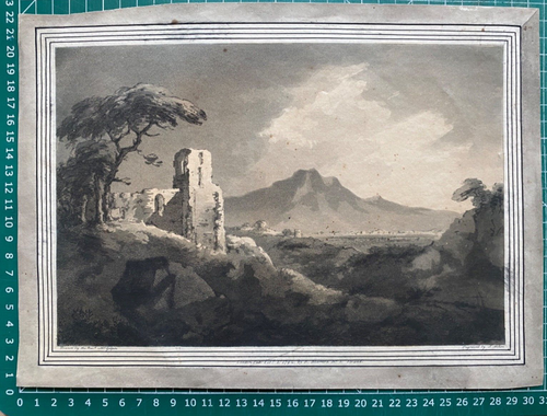 1794 Antique Print; Landscape no. 6 after Gilpin & Alken - Picture 2 of 5
