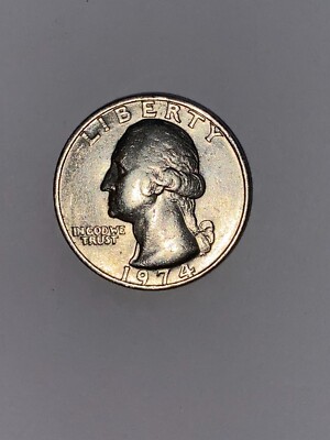 1974 no mint mark quarter