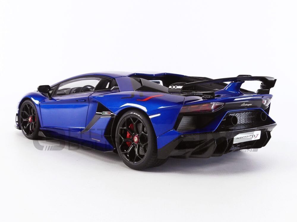 AUTOart 1/18 Lamborghini Aventador SVJ Metallic Blue
