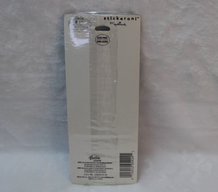 Hallmark Barbie 12 Dancing Princesses Stickers 2 Sheets 2006 Sealed New - Image 2 of 4