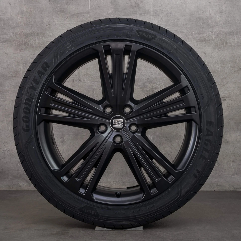 Seat Tarraco Surpreme Sommerräder Sommerreifen 20 Zoll Felgen 5FJ601025B - Bild 2 von 4