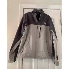 The North Face Men's Apex Bionic Jacket soft shell windproof gray Medium
