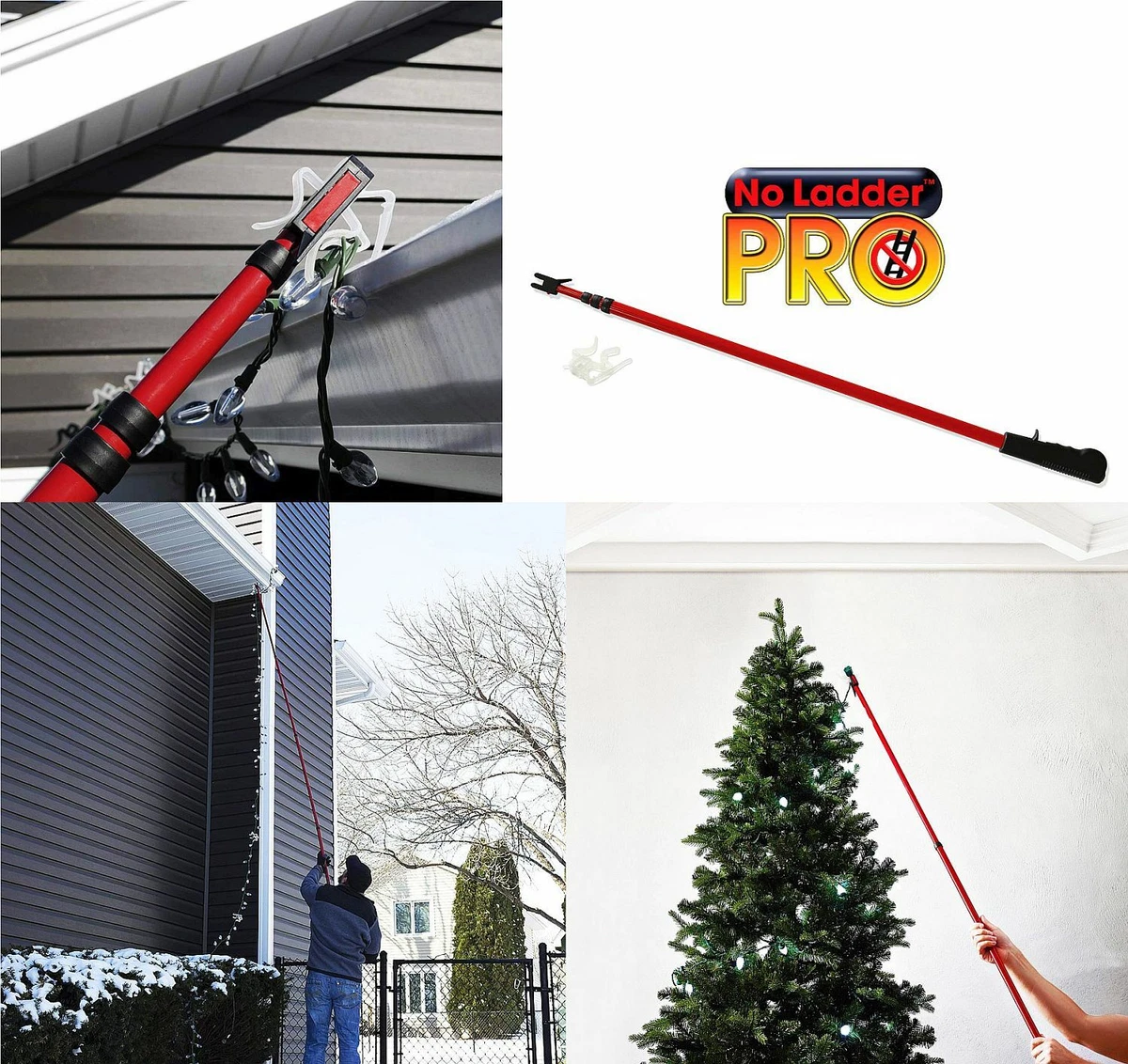 Pole for christmas lights deals