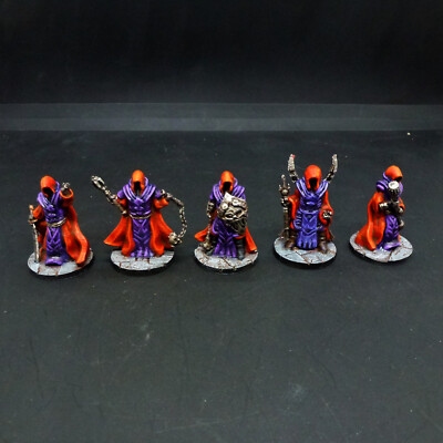 Kultist Figuren 5x 28mm Miniaturen 32mm Fantasy Historical Wargames DnD