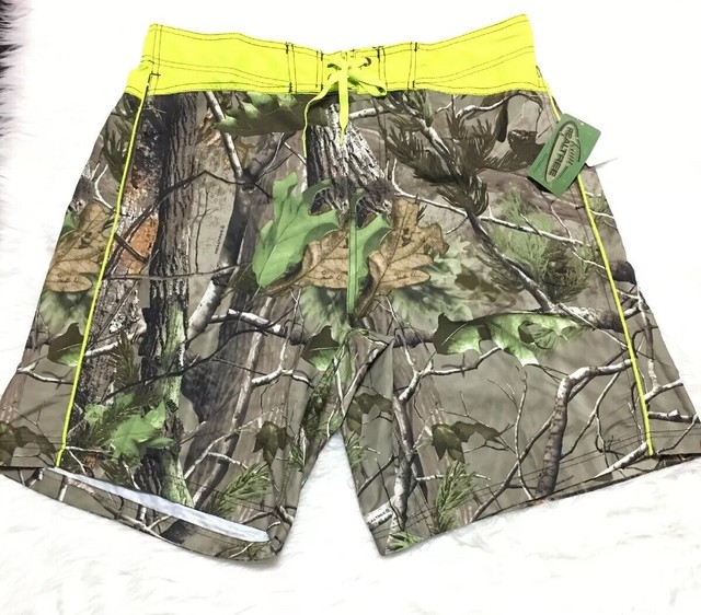 Realtree Board Shorts Waterproof Pockets Men Size XL NWT eBay