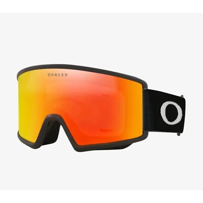 Oakley Target Line L Matte Black Fire Iridium Skimaske Snowboard Ski Neu