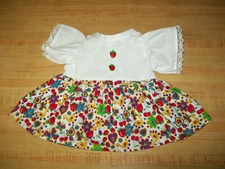 HEART FLOWER DUCK CHERRY STRAWBERRY BUGS DRESS for 16" CPK Cabbage Patch Kids