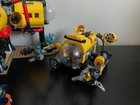 LEGO City 60265 Ocean Exploration Base + Submarine 60092, incomplete