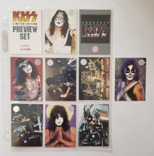 Kiss 1997 Cornerstone Preview Card Promo Set