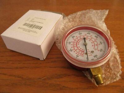 2-1/2''  Refrigeration AC Manifold Pressure GAUGE 1/8''npt 0-500psi #4CFD2 (E-48)