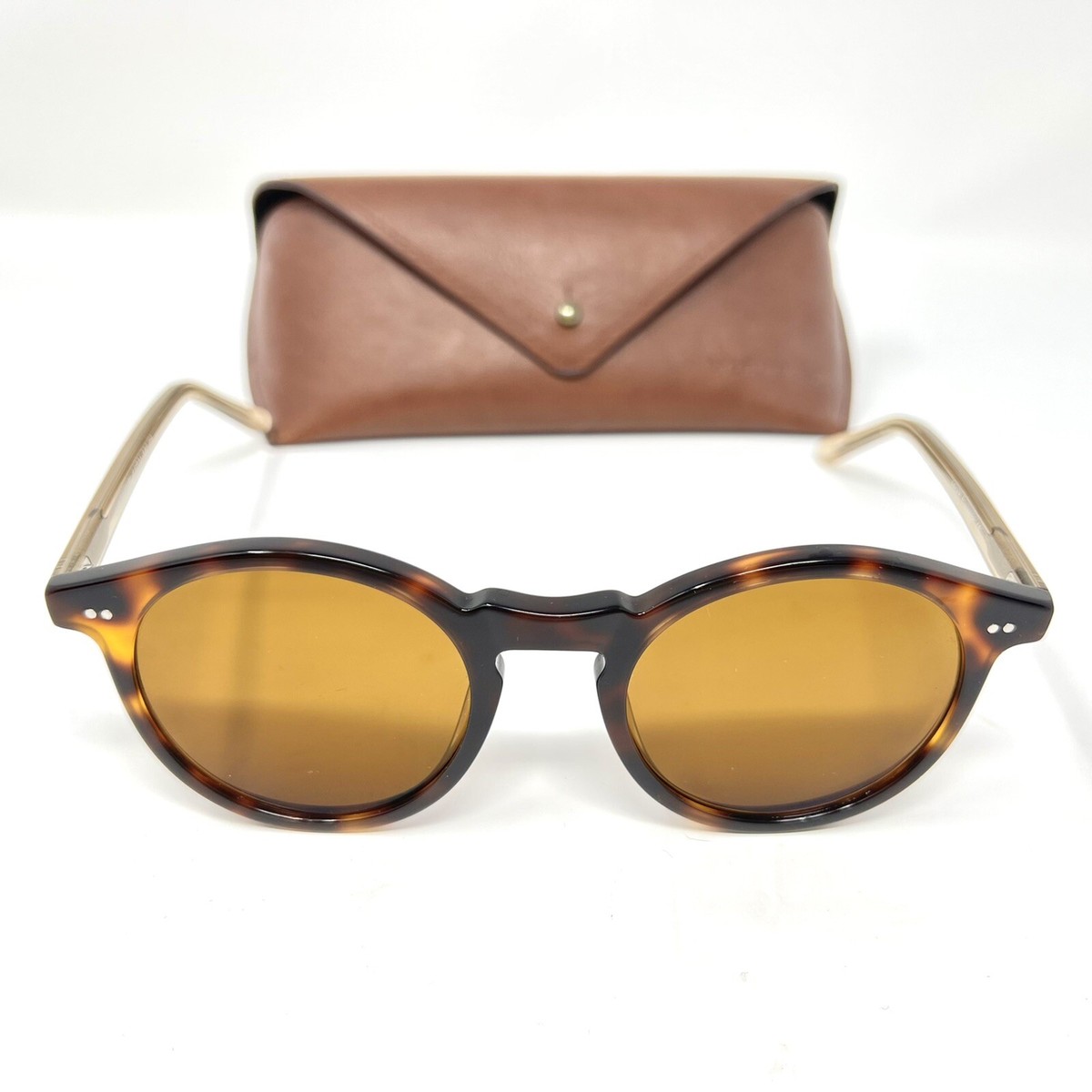RFLKT Luminance Round Brown Tortoise Sunglasses - For Frames Only Luminance - Round Tortoise Frame Prescription Sunglasses  main image 3