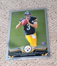 2013 LANDRY JONES TOPPS CHROME RC ROOKIE #98 (STEELERS)