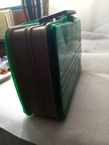 BIG PLANO TACKLE BOX BOOTBOX TURNIER beidseitiger Organizer grün transparent 1120 - Bild 5 von 7