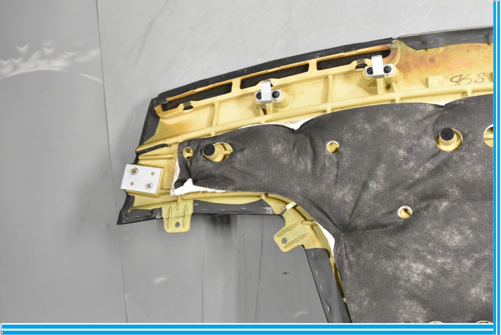 05-07 Bentley Continental Flying Spur Rear Undertray Splash Lining Shield Oem