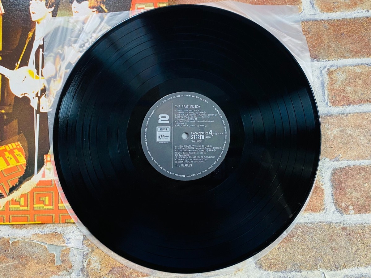 THE BEATLES BOX FROM LIVERPOOL JAPAN 8LP Set w/BOOKLET CIB Fast NO