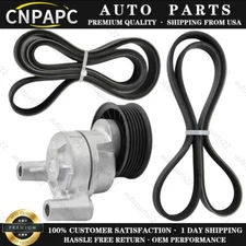 Drive Belt Tensioner Pulley Kit For Chevrolet Silverado Express GMC 1999-2014