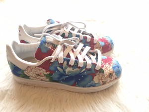 stan smith floral print