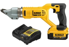 DeWalt DCS494M2 20V MAX 14ga Cordless 360-Degree Swivel Head Shear Kit