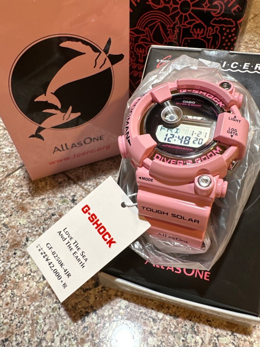 New G-SHOCK CASIO PINK FROGMAN GF-8250K 4JR Irukuji 2014