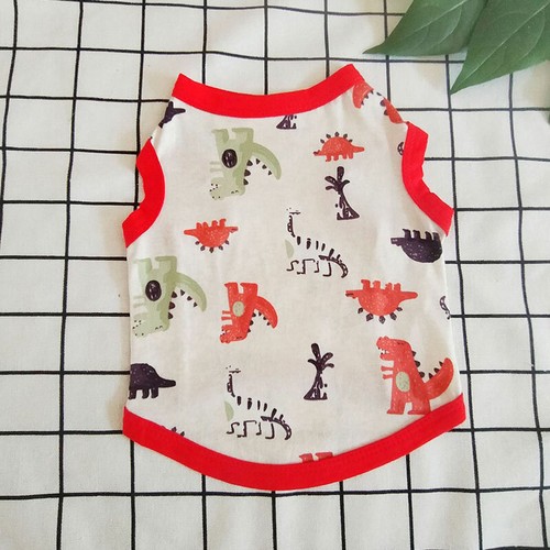 Pet Dog Cat Puppy Clothes Vest Dress Pet Supply T-shirt Apparel For Small Dogs - Picture 38 of 95