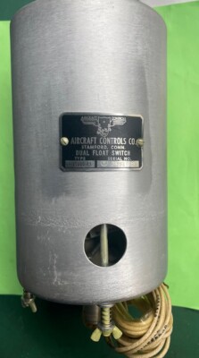 Republic Aviation Aircraft Controls Switch Dual Level Float Vintage New In Box 