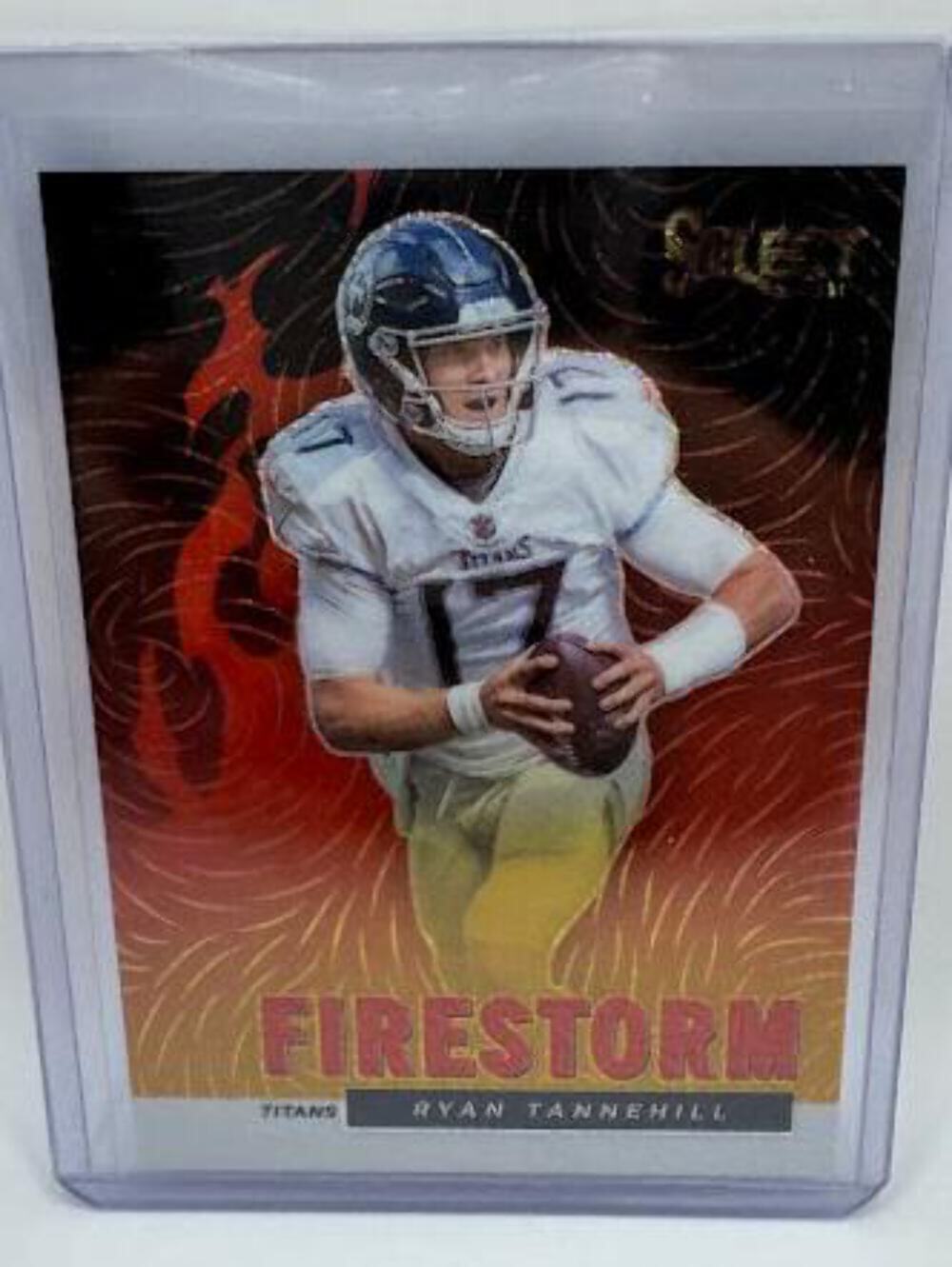 RYAN TANNEHILL - 2021 FOOTBALL SELECT GOLD FIRESTORM 7/10
