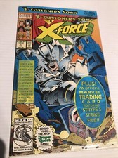 X-FORCE #17 X-cutioner's song part 8 Sealed With Trading Card  (1992)
