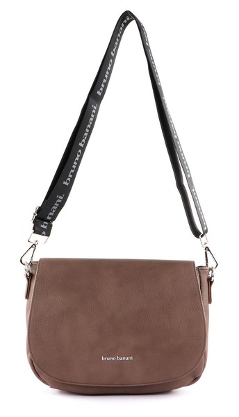 Bruno Banani Shoulder Bag UmhäNgetasche Schultertasche Tasche Taupe Braun Neu-image