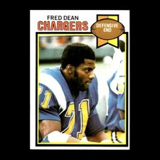 Fred Dean 1979 Topps San Diego Chargers #152 R310C 2