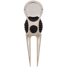 1pc Golfs Divot Repair Tool Zinc Alloy Golfs Repair Divot Tool Green Fork