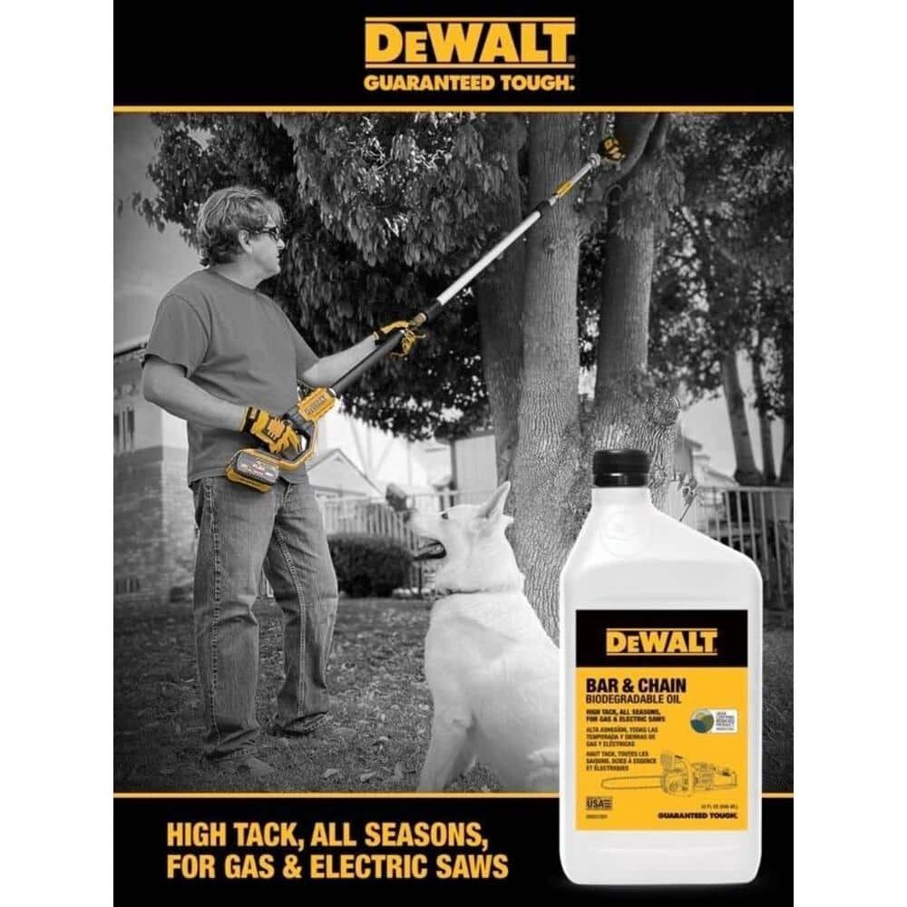 Dewalt 16 oz. Biodegradable Bar and Chain Oil