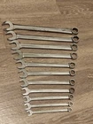 Snap On Tools 美国 11 件 SAE 组合 12pt 扳手套装复古 3/8-1 英寸
