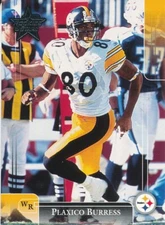 Plaxico Burress 2002 Leaf Rookies & Stars   #77 Steelers football card
