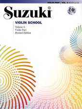 Suzuki Violin School, Vol 6: Violin Part, Book  CD