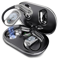 AI Translation Earbuds Real Time, 3-in-1 Translator Earbuds, 80H Playtime Tra...