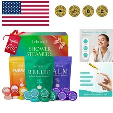 Shower Steamers Aromatherapy - 18 Pack Birthday Gifts for Women, Self Care, V...